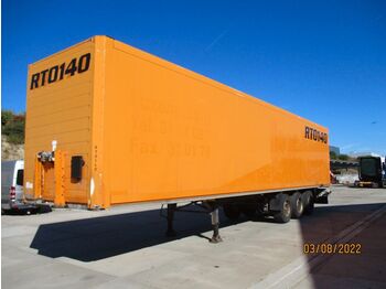 Closed box semi-trailer Schmitz Cargobull VERZINKTES FAHRGESTELL-LIFTACHSE-SCHEIBENBREMSEN: picture 1