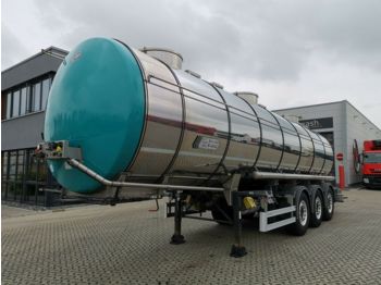 Tanker semi-trailer for transportation of food Sommer W3  / 3 Kammern / Isoliert / Valid ATP: picture 1