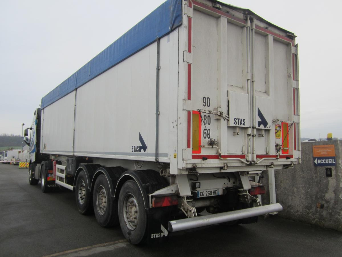 Tipper semi-trailer for transportation of bulk materials Stas: picture 6