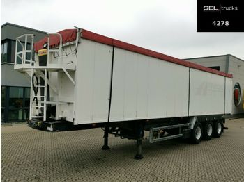 Tipper semi-trailer Stas 0-34/3FAKNRL / Alu / 65m3 / AGRAR: picture 1