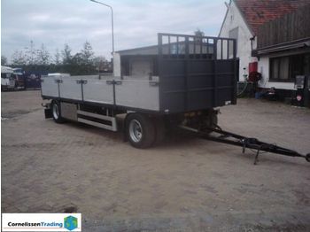 Dropside/ Flatbed semi-trailer Stas System trailer met containerlocks: picture 1