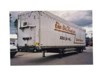 Closed box semi-trailer TALSON Schubboden 85 cbm: picture 1