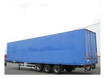 Closed box semi-trailer Talson Kleider Confectie Liftachse F1227: picture 1