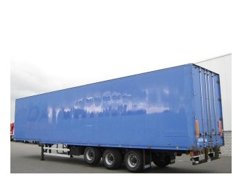 Closed box semi-trailer Talson Kleider Confectie Liftachse F24: picture 1