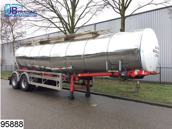 Clayton Chemie 25000 Liter, 2 Compartments, Isolated - Tanker semi-trailer