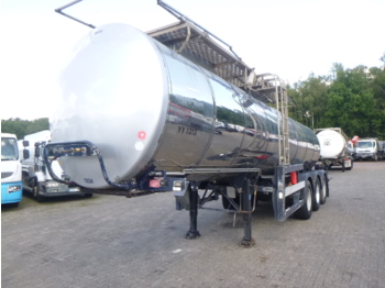 Clayton Food tank inox 23.5 m3 / 1 comp - Tanker semi-trailer