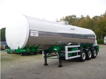 Crossland Food tank inox 30 m3 / 1 comp - Tanker semi-trailer