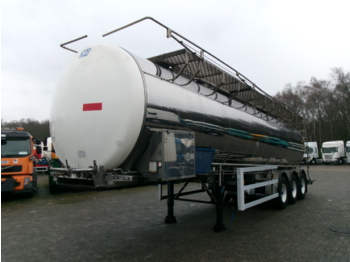 Crossland Food tank inox 35 m3 / 1 comp + pump - Tanker semi-trailer