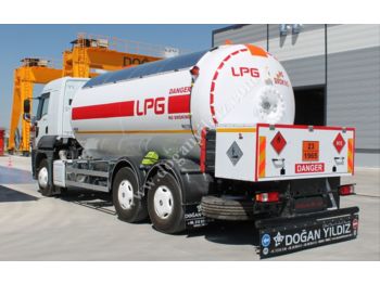 DOĞAN YILDIZ FORD CARGO 22 M3 BOBTAIL LPG TANK - Tanker semi-trailer