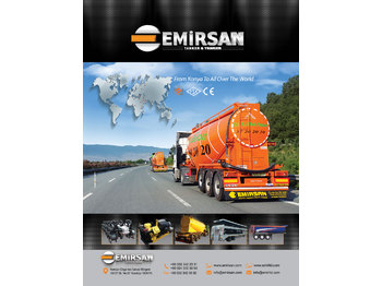 Emirsan Cement Bulker Trailer New - Tanker semi-trailer