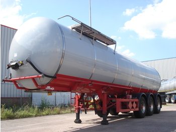 Hendricks 31.000 L., BITUMEN, ADR, +200°C, Tank code: L4BH - Tanker semi-trailer