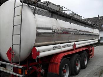 Hendricks Edelstahl 3 Kammern mit Pumpe 30000 Liter - Tanker semi-trailer
