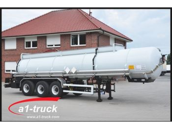 KLAESER 23.000 Ltr, gummiert, GGVS,  ADR, Chemie  - Tanker semi-trailer