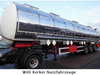 Klaeser V4A Chemieauflieger 55 cbm   7491  - Tanker semi-trailer