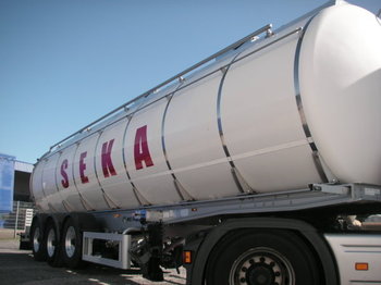 MENCI Santi Isoliert 32.000L , Top Zustand - Tanker semi-trailer