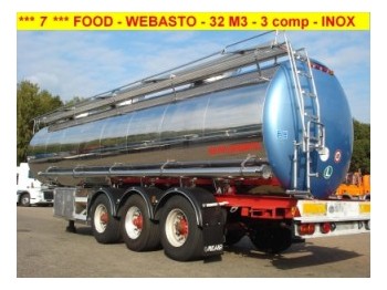 Magyar FOOD tank - Tanker semi-trailer