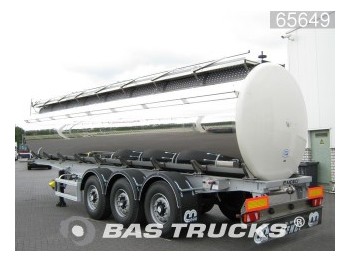 Menci 32.000 Ltr / 3 Heizung Isoliert Liftachse - Tanker semi-trailer