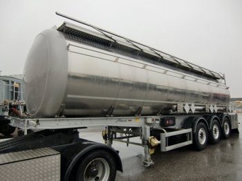 Menci Tankauflieger 30000 Liter ADR 3-achs Aluchassi - Tanker semi-trailer