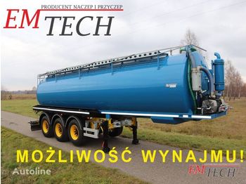  New EMTECH Naczepa Asenizacyjna 3 osiowa - Tanker semi-trailer