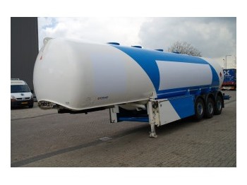 Schrader 3 AXLE GASOLINE TANKTRAILER - Tanker semi-trailer