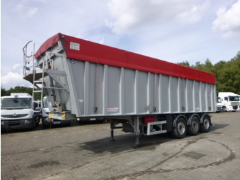 Benalu Tipper trailer alu 50 m3 + tarpaulin - Tipper semi-trailer