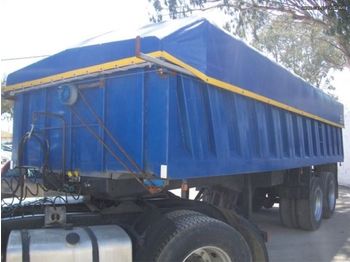 Tipper semi-trailer DIV. div 2 axles tipper