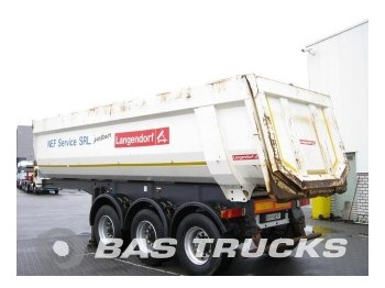 Langendorf 27m? Liftachse SKS-HS 24/25 - Tipper semi-trailer