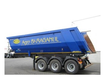 Meiller 28m? Liftachse MHKS 41/3-S - Tipper semi-trailer