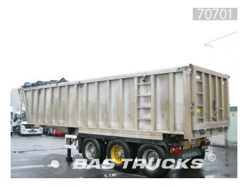 TISVOL 33m³ AluKipper Liftachse SVAL /3E - Tipper semi-trailer