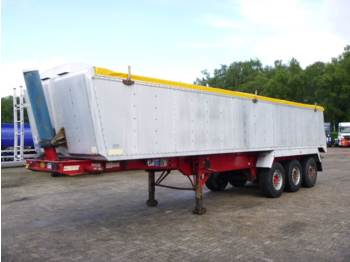 Weightlifter Tipper trailer alu / steel 30 m3 + tarpaulin - Tipper semi-trailer