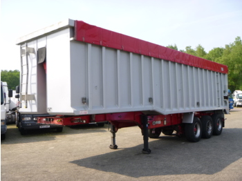 Wilcox Tipper trailer alu 54 m3 + tarpaulin - Tipper semi-trailer