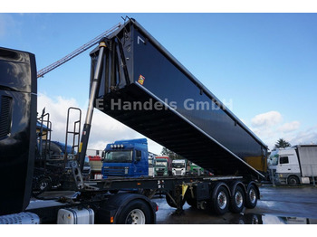 ZASŁAW D-653-A AluKasten *40m³/Combi/2xGetreide/Lift  - Tipper semi-trailer