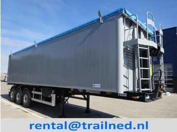 New Tipper semi-trailer Tisvol Agrar 57m3 Alu Getreide *te huur / for rent*: picture 1