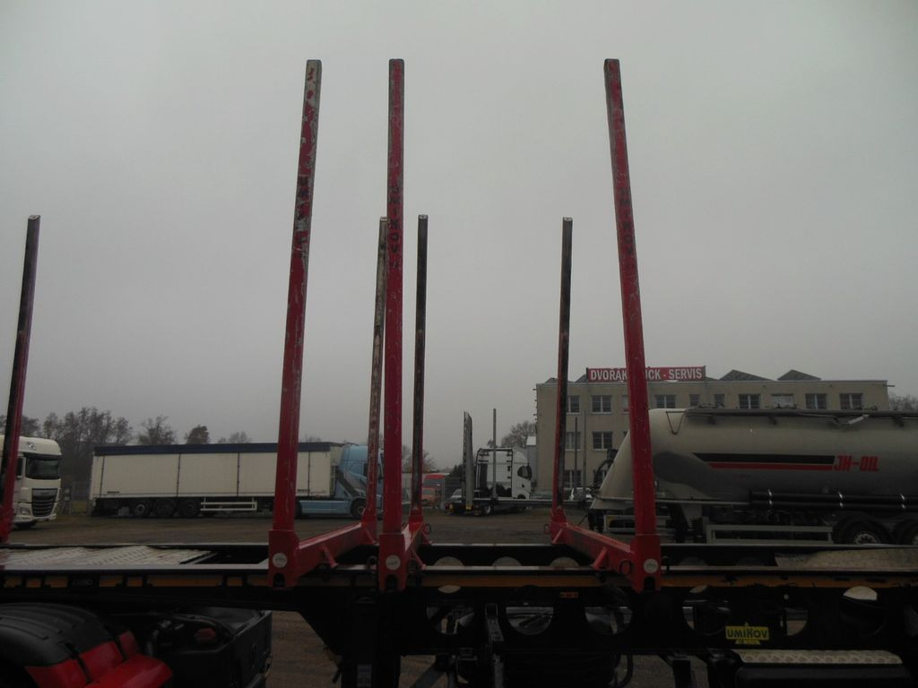 Log semi-trailer UMIKOV NPK 39, 2 x LIFT ACHSE, 8 STÜCKS RUNGEN: picture 6