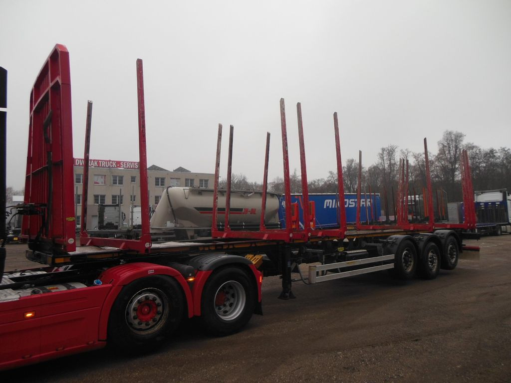Log semi-trailer UMIKOV NPK 39, 2 x LIFT ACHSE, 8 STÜCKS RUNGEN: picture 2
