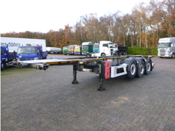 Container transporter/ Swap body semi-trailer Van Hool 3-axle container trailer 20-30 ft: picture 1