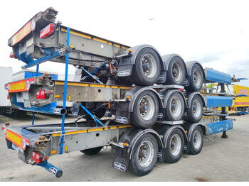 Container transporter/ Swap body semi-trailer VAN HOOL 40'