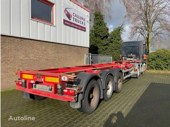 Container transporter/ Swap body semi-trailer VAN HOOL