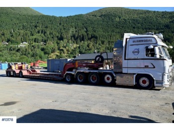 Low loader semi-trailer Vang 4 akslet brønnhenger: picture 1