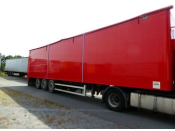 Knapen 92 cbm Schubboden , Typ K200, MB Scheibe, Lift  - Walking floor semi-trailer