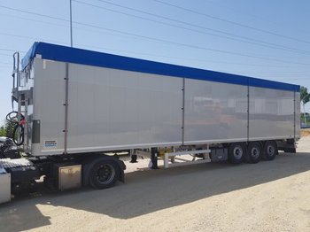 Knapen K100 Schubboden 92m³, 10mm,  BPW-Achsen, Zurrösen - Walking floor semi-trailer