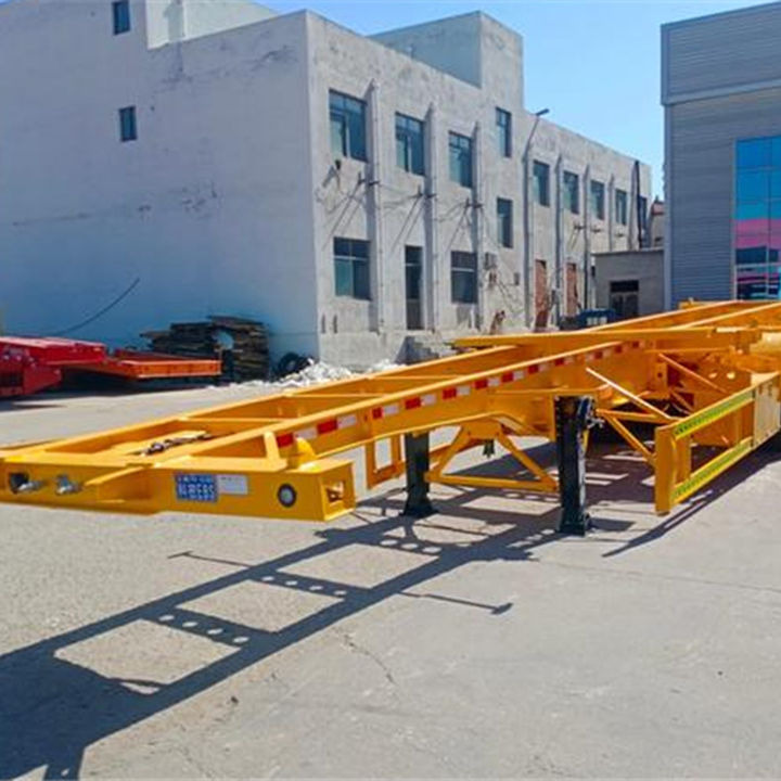 Chassis semi-trailer XCMG Official Semi-trailer China Brand New Skeleton Container Semi Trailer: picture 5