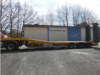 Low loader semi-trailer Zanner Tieflader für Arbeitsbühnen: picture 1