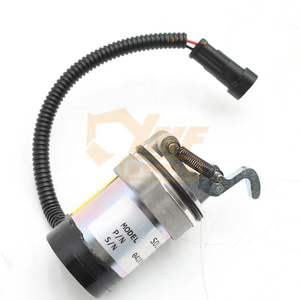 New Electrical system 12V Fuel Shutoff Solenoid 4103808 4103812 4270581 Fits For 1011 2011 F3L F3M F4L F4M Jlg Engine: picture 5