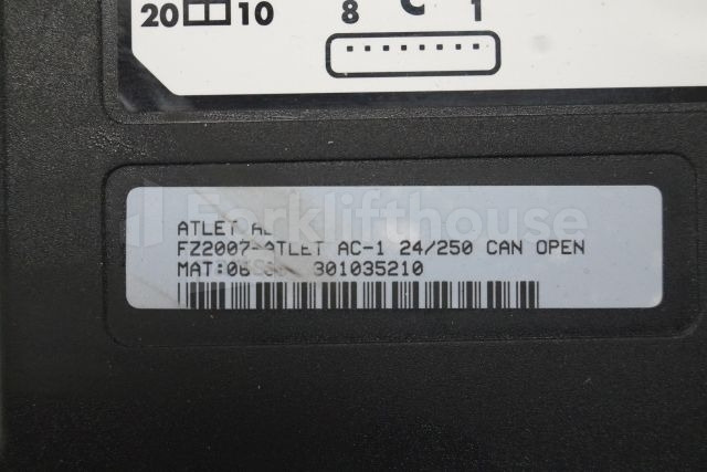 ECU for Material handling equipment Atlet FZ2007 Rijregeling Drive controller ZAPI AC1 FZ2007 24/250A can open sn. 301035210 for Atlet PLP200 year 2006: picture 2