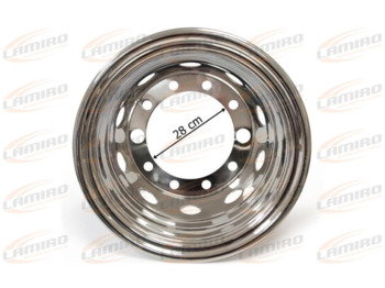 New Axle and parts for Truck CAP WHEEL 22.5 STAINLESS REAR WITH HOLE CAP WHEEL 22.5 STAINLESS REAR WITH HOLE: picture 3