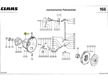 Clutch and parts CLAAS