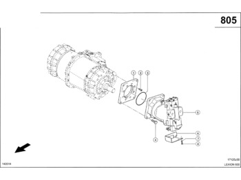 Hydraulic motor CLAAS