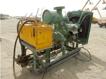  Hydraulic Pump c/w 8 Cylinder Detroit Diesel Engine - Engine