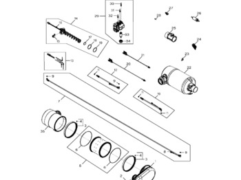 Muffler/ Exhaust system JOHN DEERE